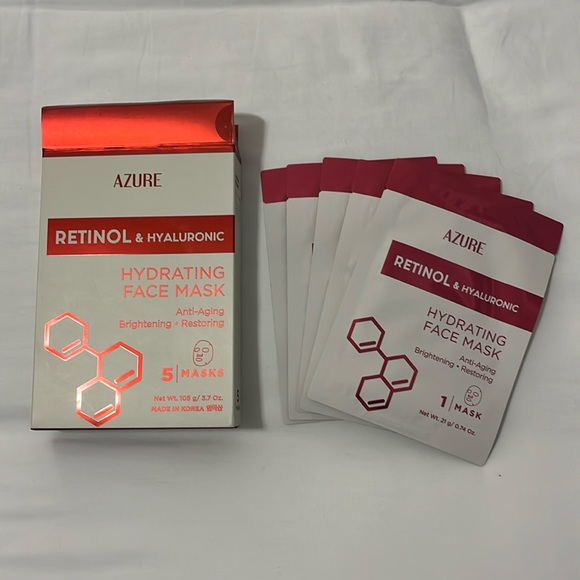 Amazon Skincare New Azure Hydrating Retinol Face Mask Poshmark